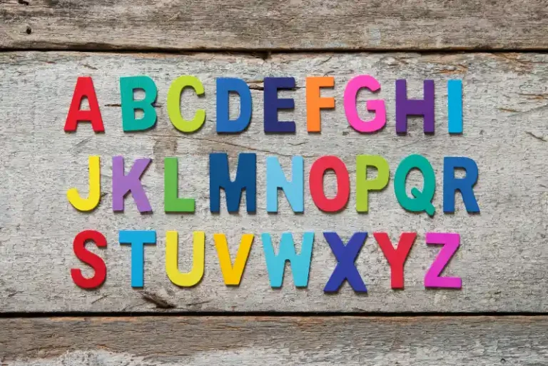 English alphabet