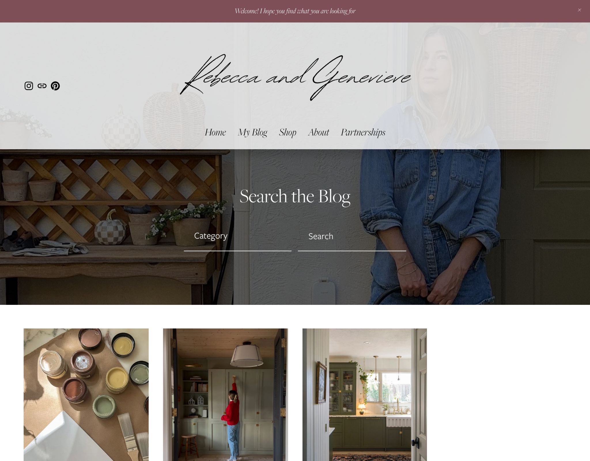 Rebeccaandgenevieve Home Renovation website preview
