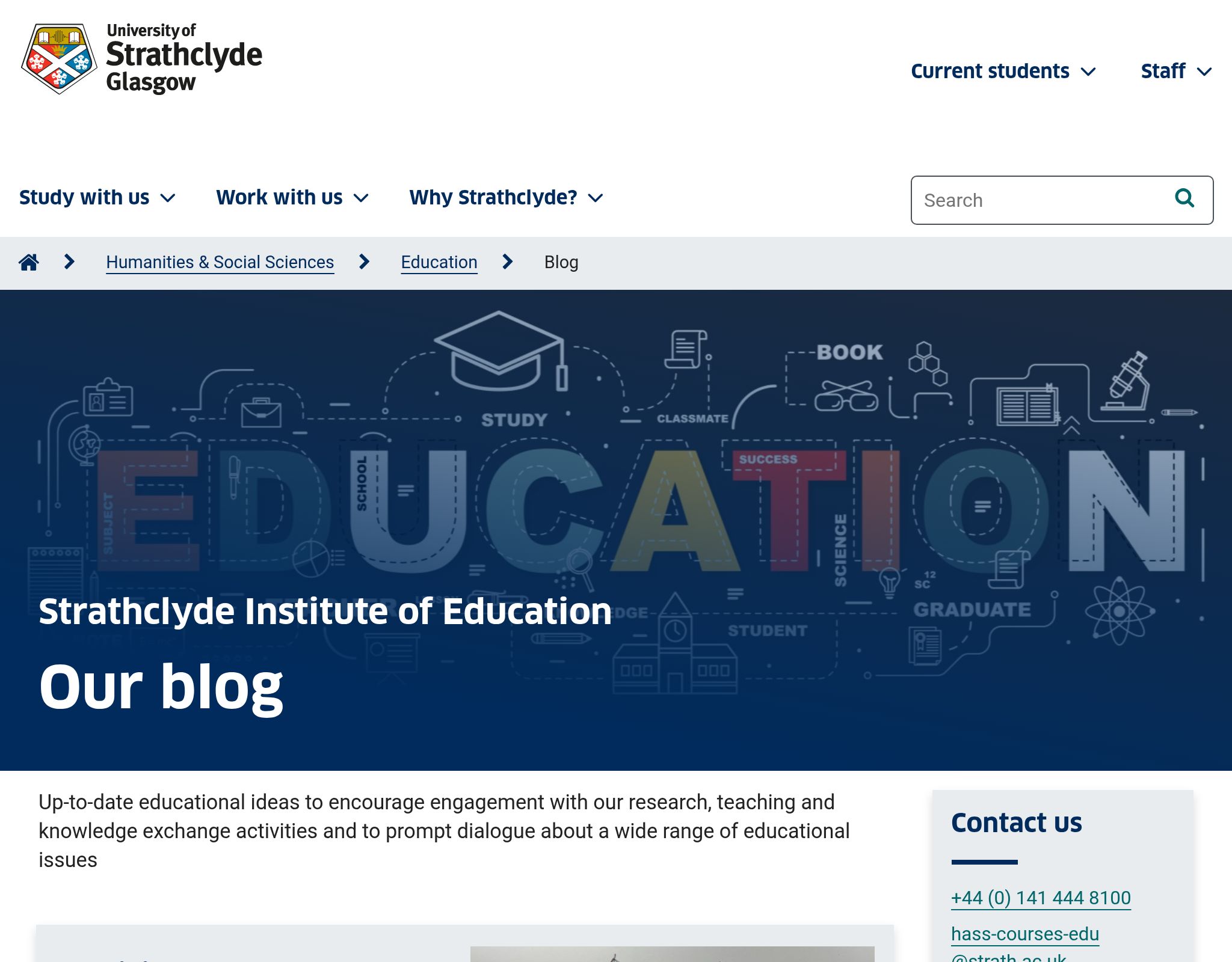 Strathclyde Institute of Education Blog