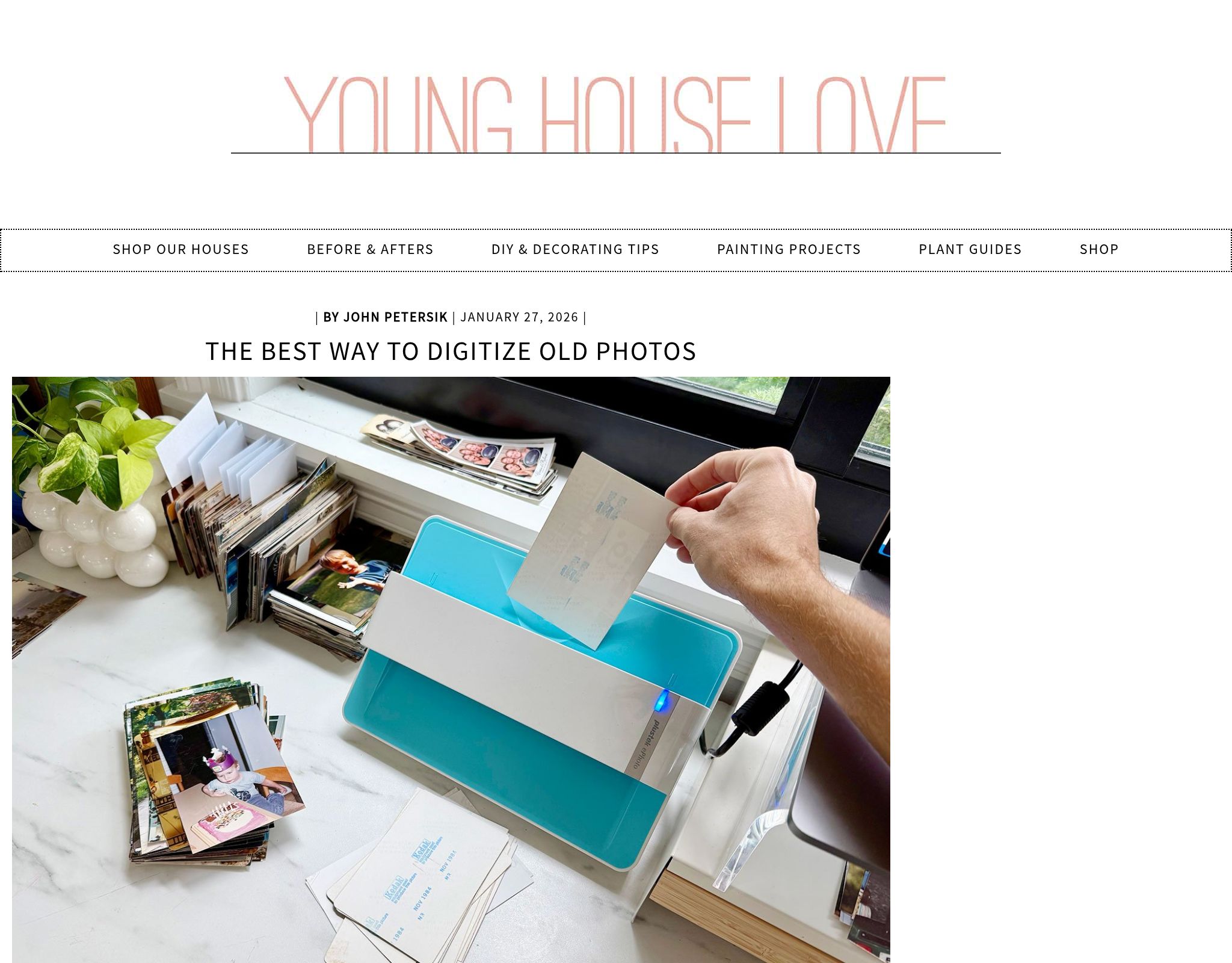 Young House Love website preview