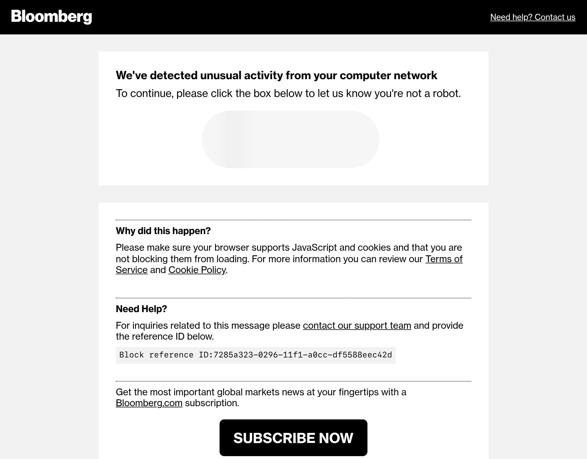 Bloomberg Businessweek website preview