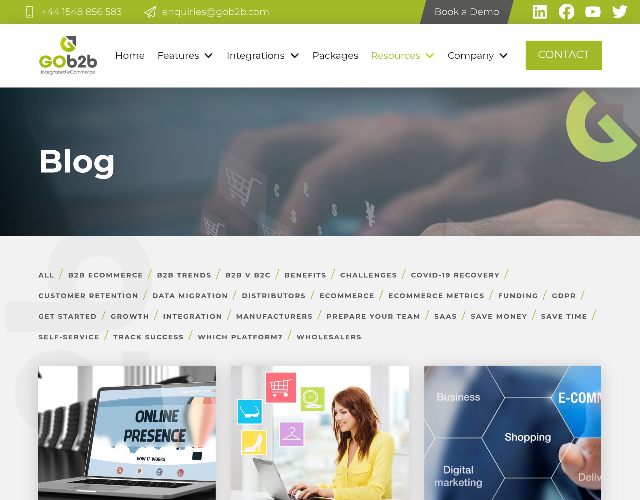 Gob2b B2B Ecommerce Blogs