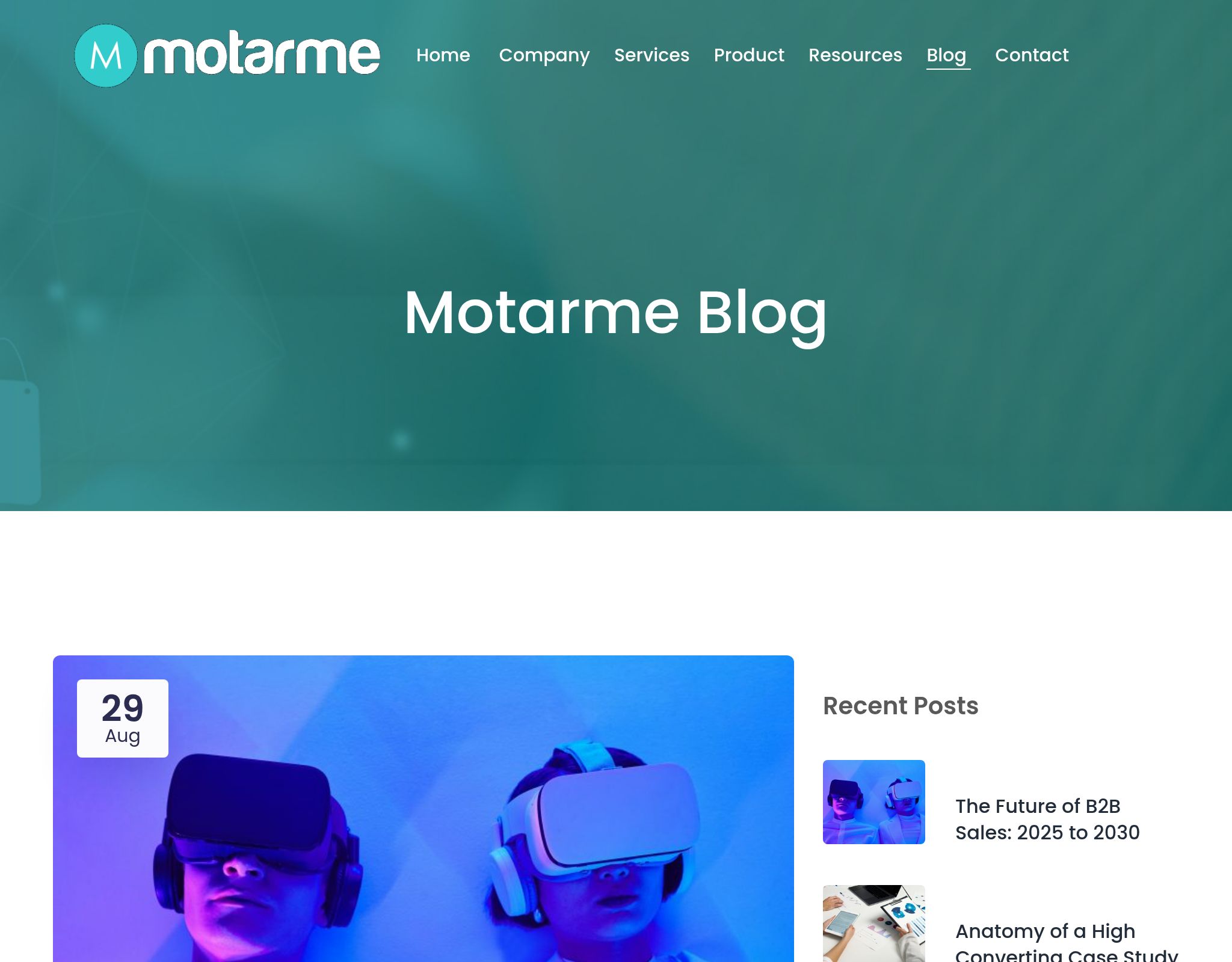 Motarme Blog B2B Lead Generation