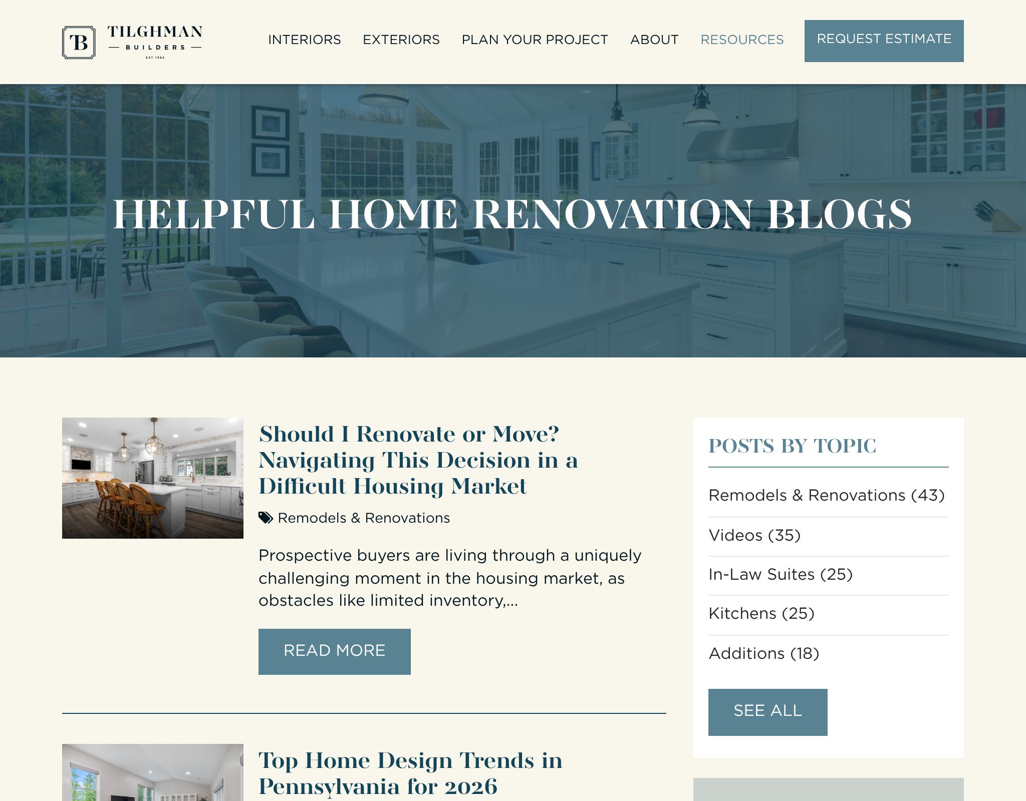 Tilghman Builders Blog