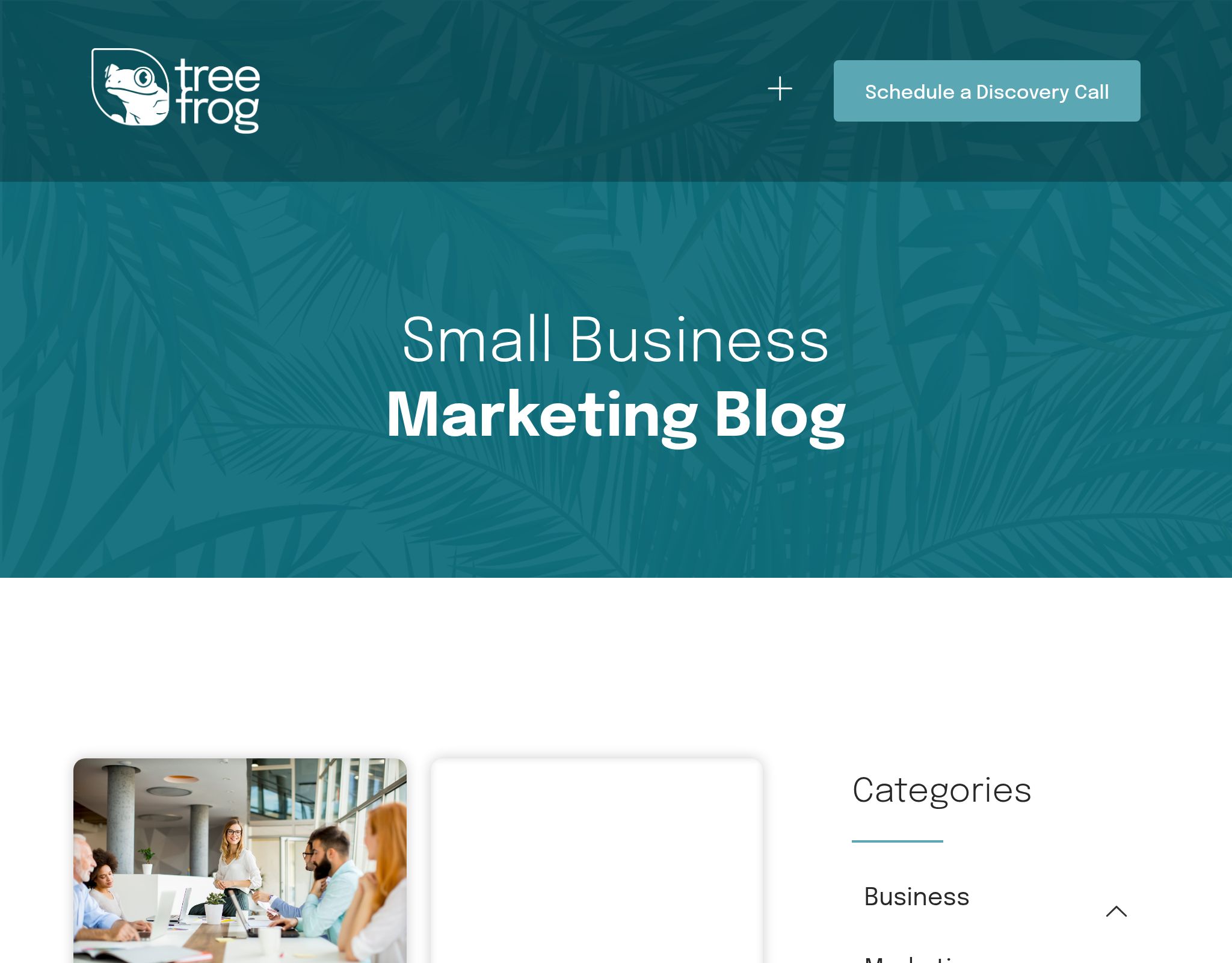 Treefrogmarketing Small Business Marketing Blog